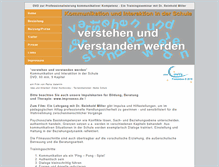 Tablet Screenshot of miller-kommunikation-dvd.de